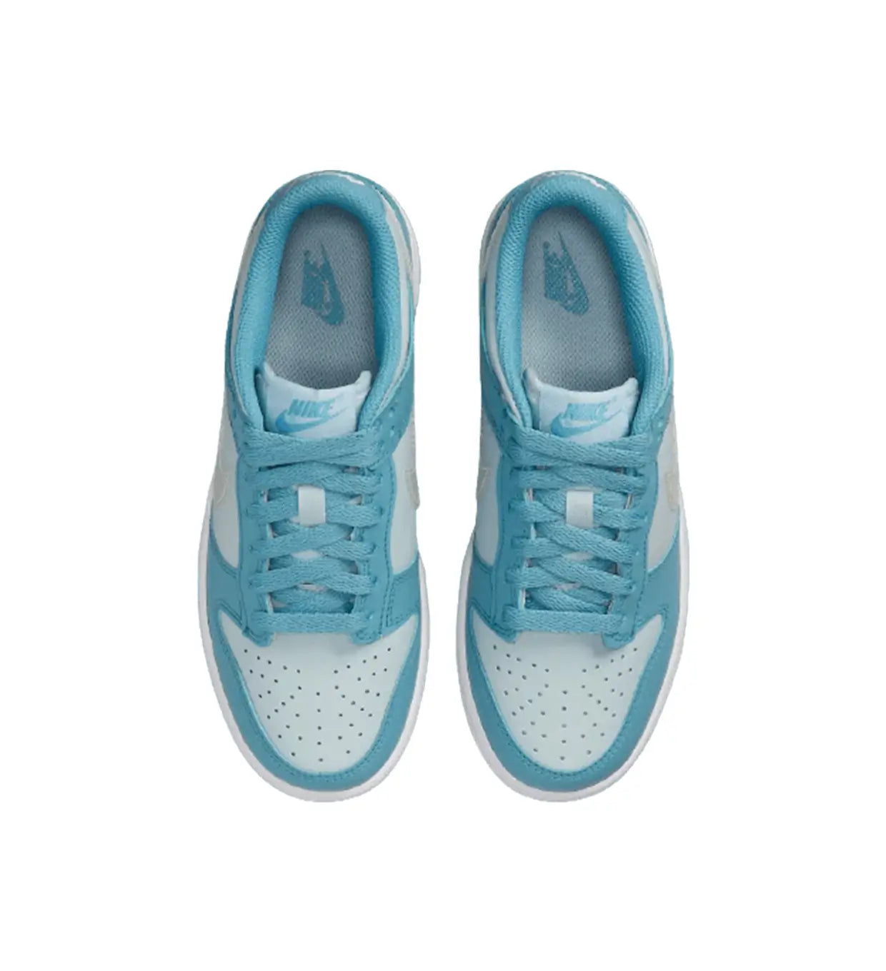 Nike dunk low "clear blue"